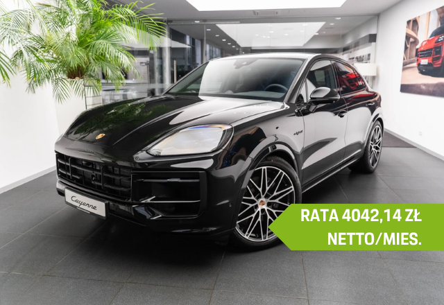 Porsche Cayenne E-Hybrid Coupé Black Edition